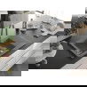 Мексен Газпар гранитна мивка 1,5-коморова с кратък оттичащ съд и кухненска батерия Елия, сива - 6507-71-670101-71