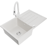 Mexen Bruno гранитна кухненска мивка 1-коморна с отцеждач и кухненски