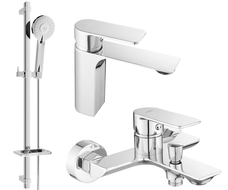 Mexen Alexa DQ40 набор за вана, хром - 71203DQ40-00