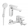 Mexen Alexa R40 комплект за вана, хром - 71203R40-00