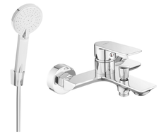 Mexen Alexa R40 батерия за вана с душ комплект, хром - 7123R40-00