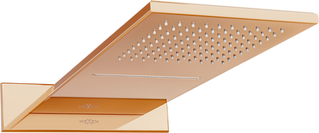 Mexen Waterfall душ слушалка slim 50 x 22 см, розово злато - 79190-60