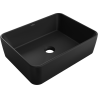 Mexen Catia горен мивка 48 x 37 см, черен мат - 21314885