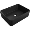 Mexen Catia плот мивка 48 x 37 см, черен мат - 21314885