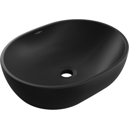 Mexen Viki мивка за плот 48 x 35 см, черна мат - 21054885