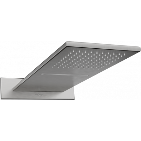 Mexen Водопад душ 50 x 22 см, графит - 79190-66