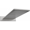 Mexen Водопад душ 50 x 22 см, графит - 79190-66