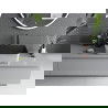 Mexen Catia мивка за плотове 48 x 37 см, черен мат/сребърен модел - 21314872