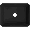 Mexen Catia плот мивка 48 x 37 см, черен мат - 21314885