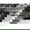 Mexen Catia настолната мивка 48 x 37 см, черно матово/златен модел на люспа - 21314878