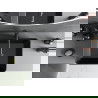 Mexen Catia мивка за поставяне на плота 48 x 37 см, черно матирано/сребристо - 21314874