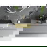 Mexen Catia мивка за монтаж на плот 48 x 37 см, черен мат/златен - 21314876