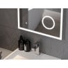 Подсветено огледало за баня Mexen Kala с козметично огледало 60 x 80 см, LED 6000K, анти-пара - 9820-060-080-611-00