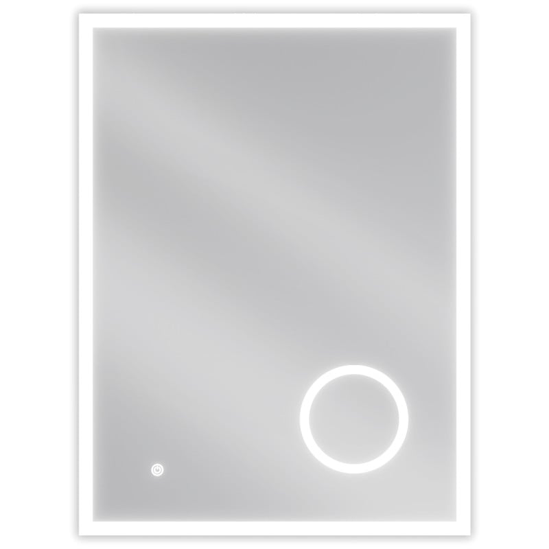 Подсветено огледало за баня Mexen Kala с козметично огледало 60 x 80 см, LED 6000K, анти-пара - 9820-060-080-611-00