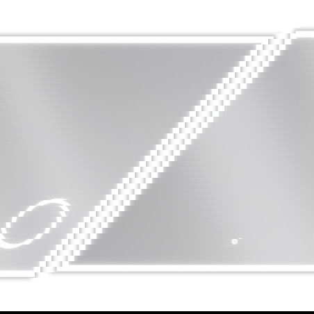 Mexen Kala осветено банско огледало с козметично огледалце 100 x 80 см, LED 6000K,