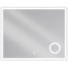 Mexen Kala осветено огледало за баня с козметично огледалце 100 x 80 см, LED 6000K, антипара - 9820-100-080-611-00
