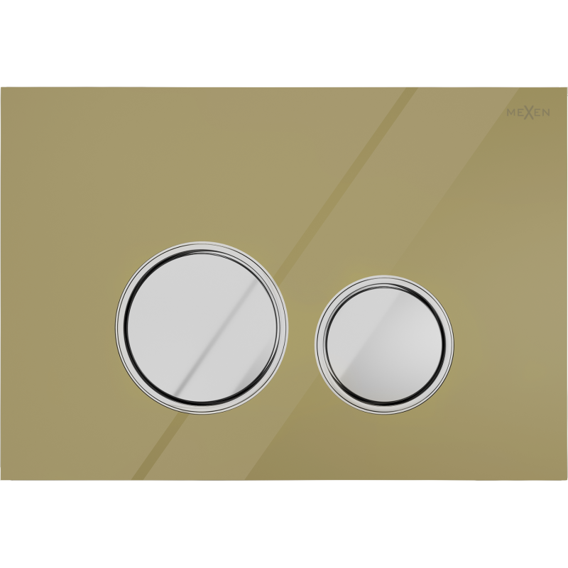 Mexen Fenix 06 бутон за промиване, златен шампанско - 600624