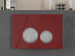 Mexen Fenix 06 бутон за изплакване, червен - 600627