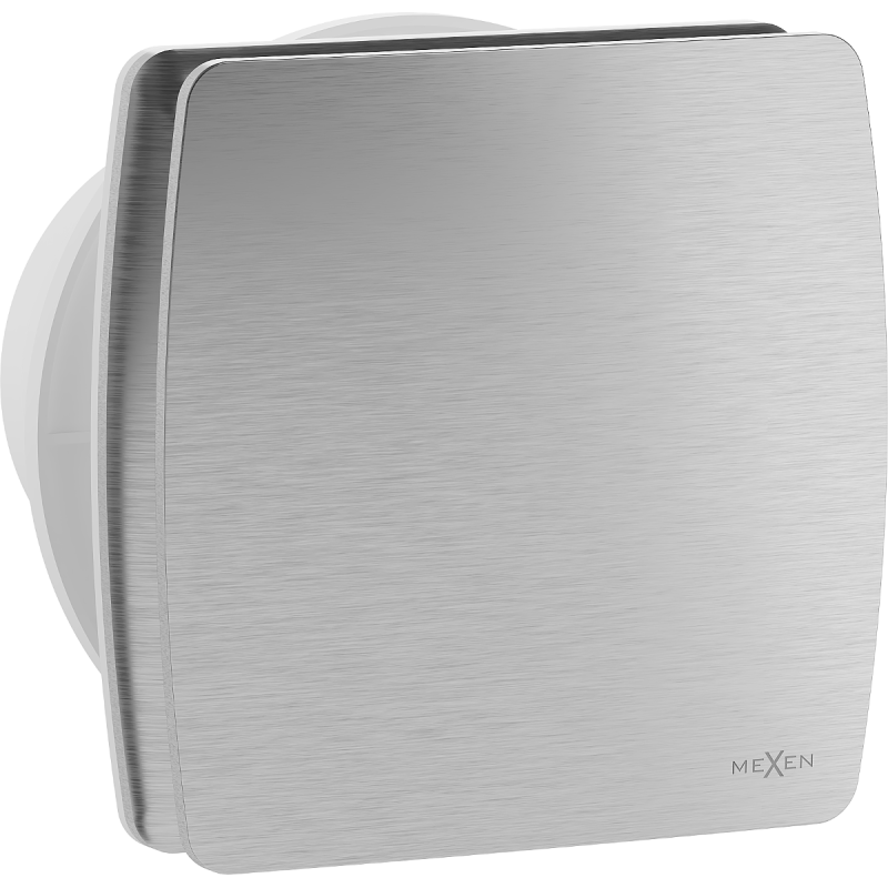 Mexen AXS 100 вентилатор за баня с датчик за влажност, сребърен - W9601-100H-11