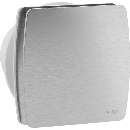 Mexen AXS 100 вентилатор за баня с датчик за влажност, сребърен - W9601-100H-11