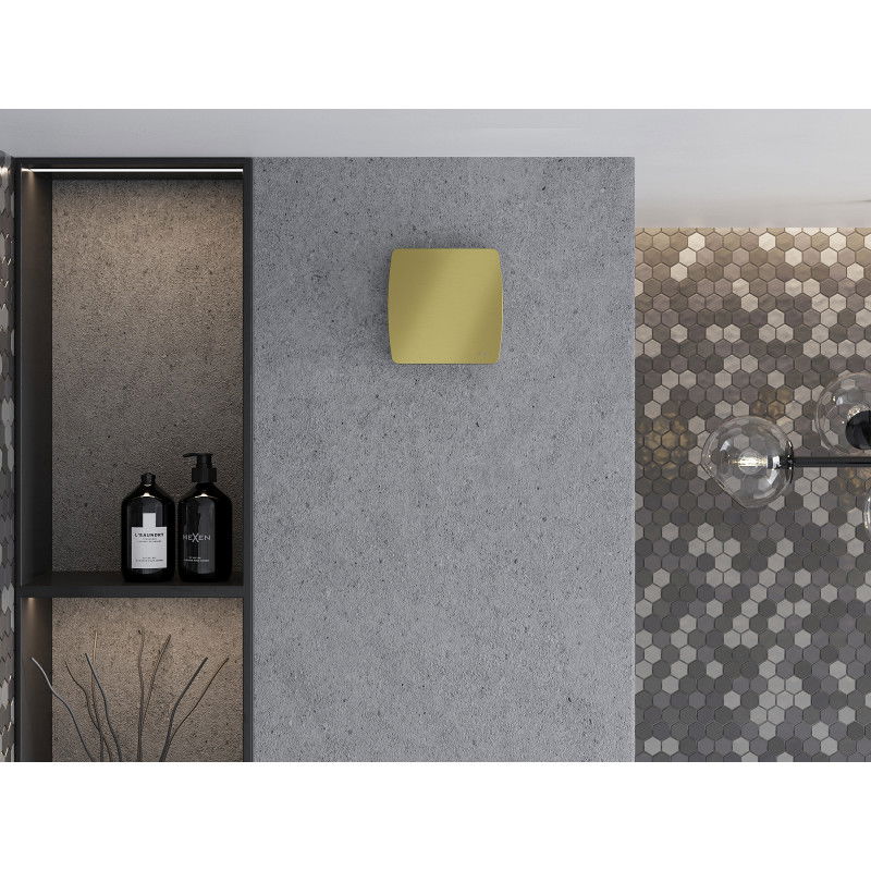 Mexen AXS 100 вентилатор за баня, златен - W9601-100-50