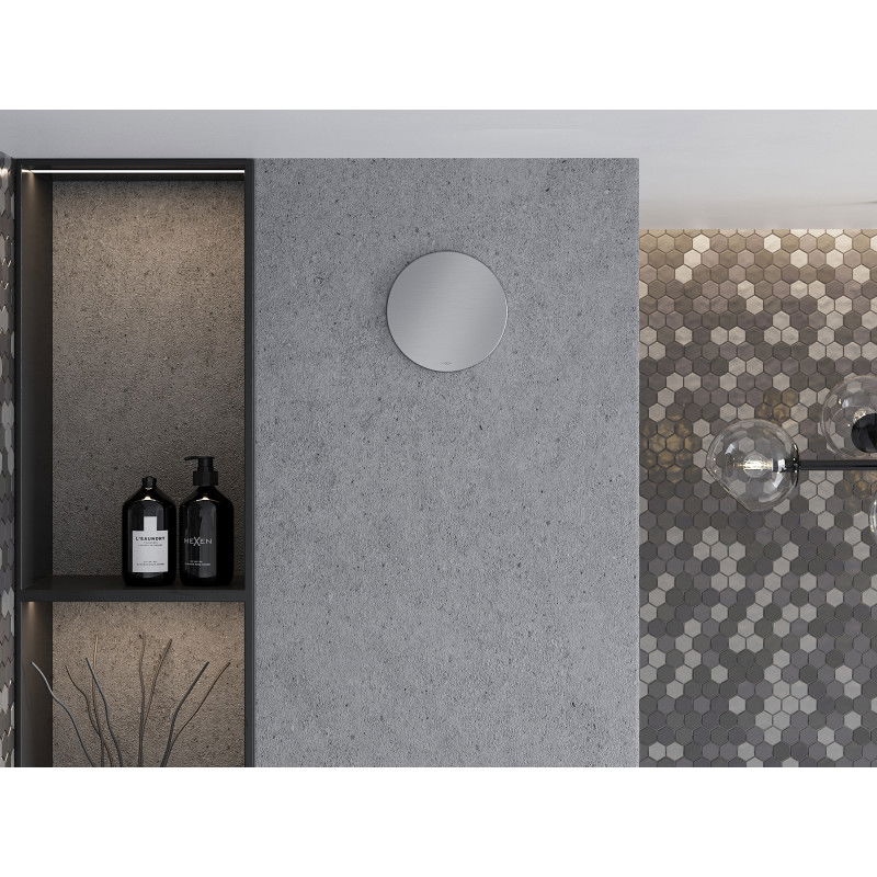 Mexen AXR 100 вентилатор за баня с датчик за влажност, сребрист - W9602-100H-11