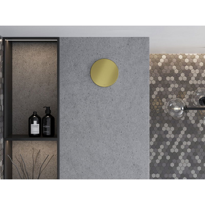 Mexen AXR 100 вентилатор за баня с таймер, златен - W9602-100T-50