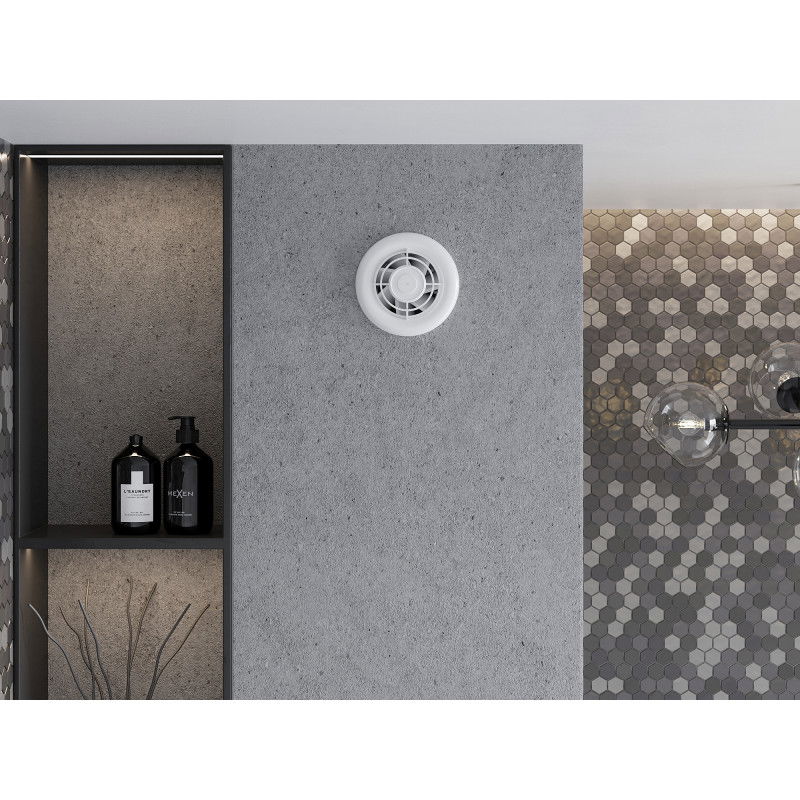 Mexen WXR 100 вентилатор за баня, бял - W9605-100-00