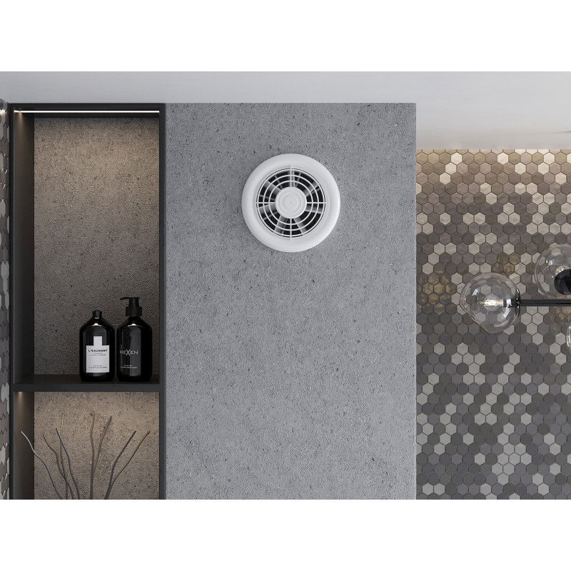 Mexen WXR 150 вентилатор за баня, бял - W9605-150-00