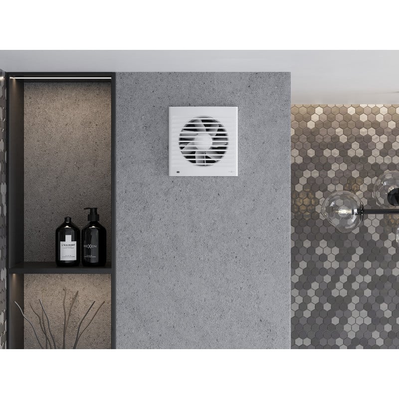 Mexen EXS 150 вентилатор за баня, бял - W9604-150-00