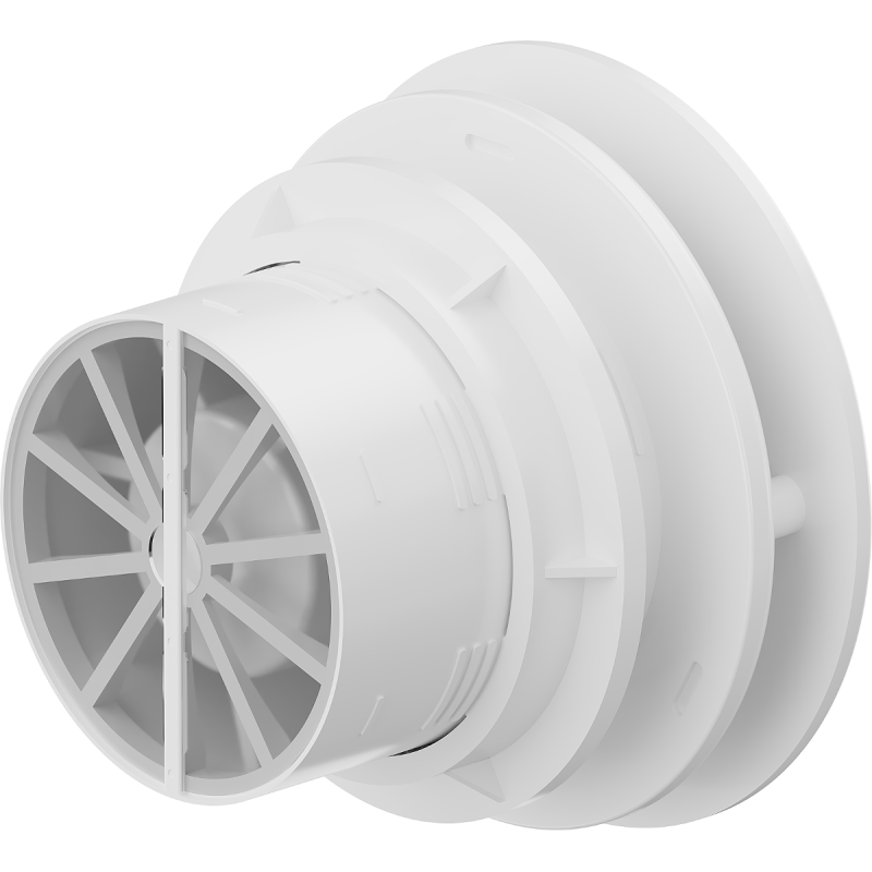 Mexen AXR 100 вентилатор за баня, бял - W9602-100-00