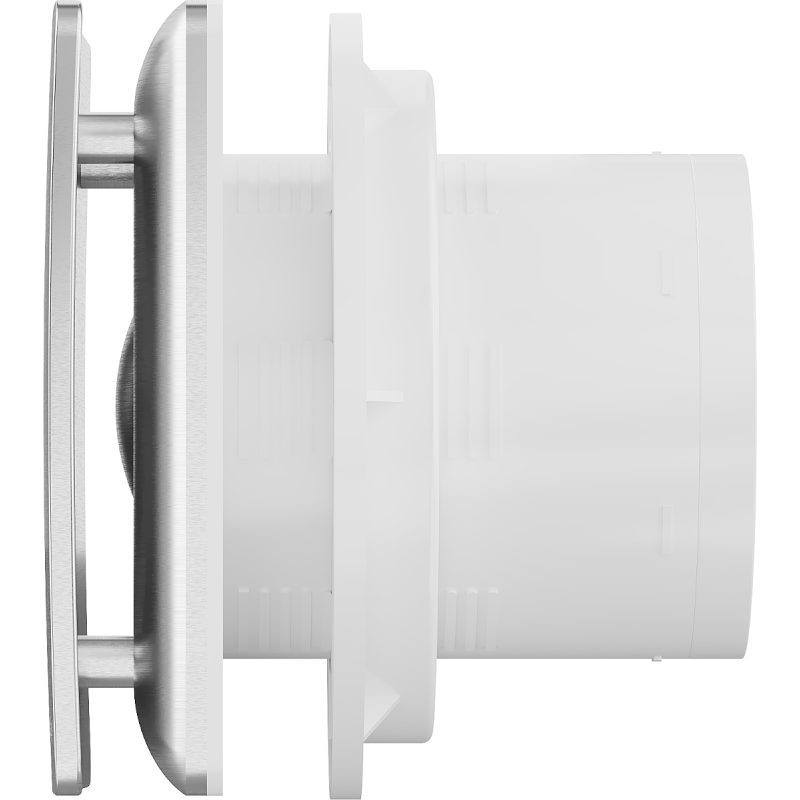 Mexen AXS 100 вентилатор за баня с датчик за влажност, сребърен - W9601-100H-11