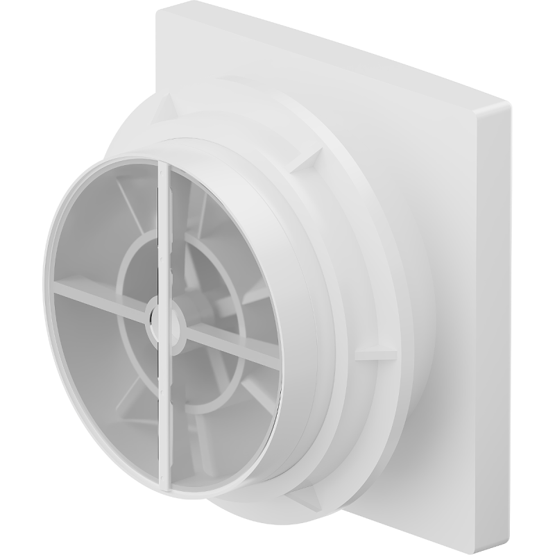 Mexen DXS 120 вентилатор за баня, бял - W9603-125-00