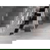 Mexen Velar душ порти, разтегливи 130 см, прозрачен, бял - 871-130-000-01-20