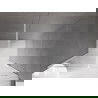 Mexen Velar душ порти, разтегливи 130 см, прозрачен, бял - 871-130-000-01-20