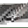 Mexen Velar разтегателни душ порти 140 см, прозрачни, бели - 871-140-000-01-20