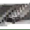 Mexen Velar плъзгащи душ порти 130 см, прозрачни, златни - 871-130-000-01-50