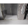 Mexen Velar плъзгащи се душ врати 150 см, прозрачни, златни - 871-150-000-01-50