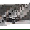 Mexen Velar плъзгащи се душ врати 160 см, прозрачни, четкана мед - 871-160-000-01-65