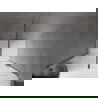 Mexen Velar душеви врати с плъзгане 130 см, прозрачни, с Gun Gray четкане - 871-130-000-01-66