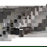 Mexen Velar разтегателни душ двери 100 см, прозрачни, златни - 871-100-000-01-50
