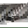 Mexen Velar душови врати с плъзгане 110 см, прозрачни, златно матови - 871-110-000-01-55