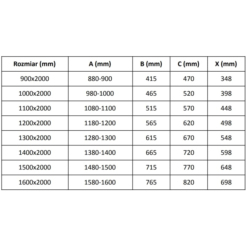 Mexen Velar плъзгащи се душ врати 110 см, прозрачни, златно матови - 871-110-000-01-55