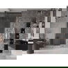 Mexen Velar душ кабини сгъваеми 120 см, прозрачни, матирано месинг - 871-120-000-01-65