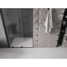 Mexen Velar плъзгаща се душ врата 90 см, прозрачна, черна - 871-090-000-01-70