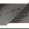 Mexen Velar душа врата прилагане 120 см, прозрачен, gun gray четкан - 871-120-000-01-66