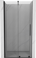 Mexen Velar плъзгащи душ порти 120 см, прозрачни, черни - 871-120-000-01-70