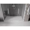 Mexen Velar Дуо плъзгащи се душ врати 170 см, прозрачни, бели - 871-170-000-02-20