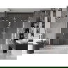 Mexen Velar Duo душ кабини плъзгащи 200 см, прозрачно, бяло - 871-200-000-02-20