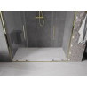 Mexen Velar Дву вратни душови плъзгащи врати 170 см, прозрачни, златни